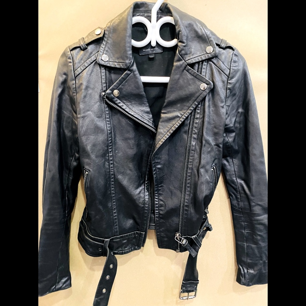 Mackage Leather Jacket from Aritzia XXS or XS